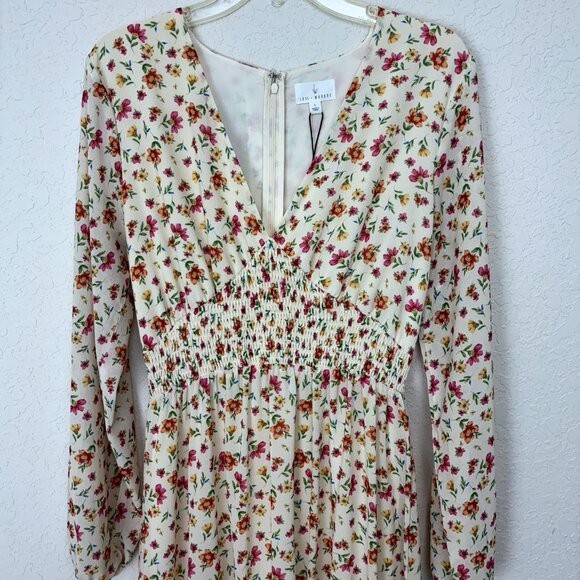 LOST + WANDER Love in Bloom Long Sleeve Floral Maxi Dresss - Picture 10 of 14